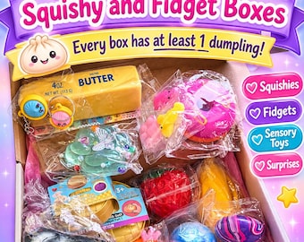 Curated Squishy & Fidget Lucky Scoop Mystery Box