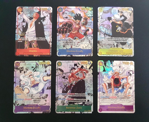 One Piece Manga Rare Collection – Luffy, Shanks, Zoro & Law (6
