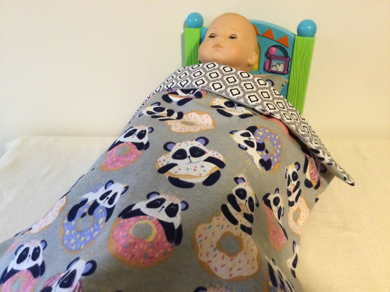 Baby Doll Blanket and Pillow Sets. Choice of Three Prints. Etsy