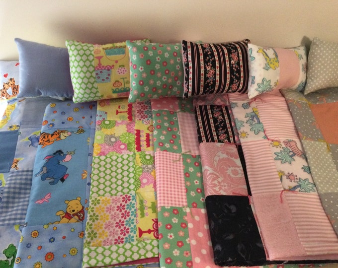 Baby Doll Blanket and Pillow Sets in Princess in Bright Etsy