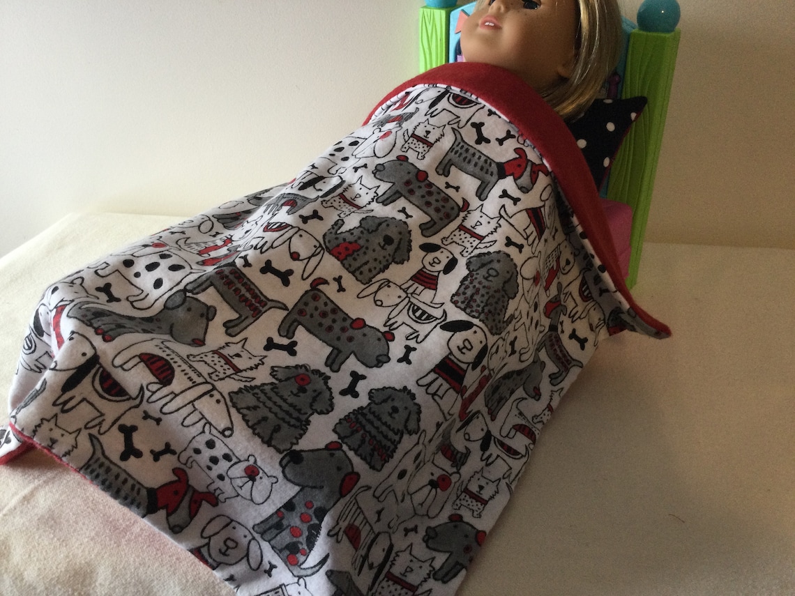 Baby Doll Blanket and Pillow Sets. Choice of Five Different Etsy