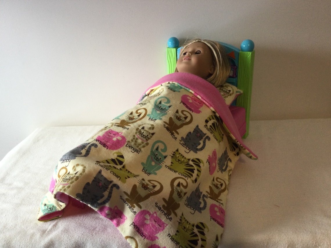 Baby Doll Blanket and Pillow Sets. Choice of Five Different Etsy