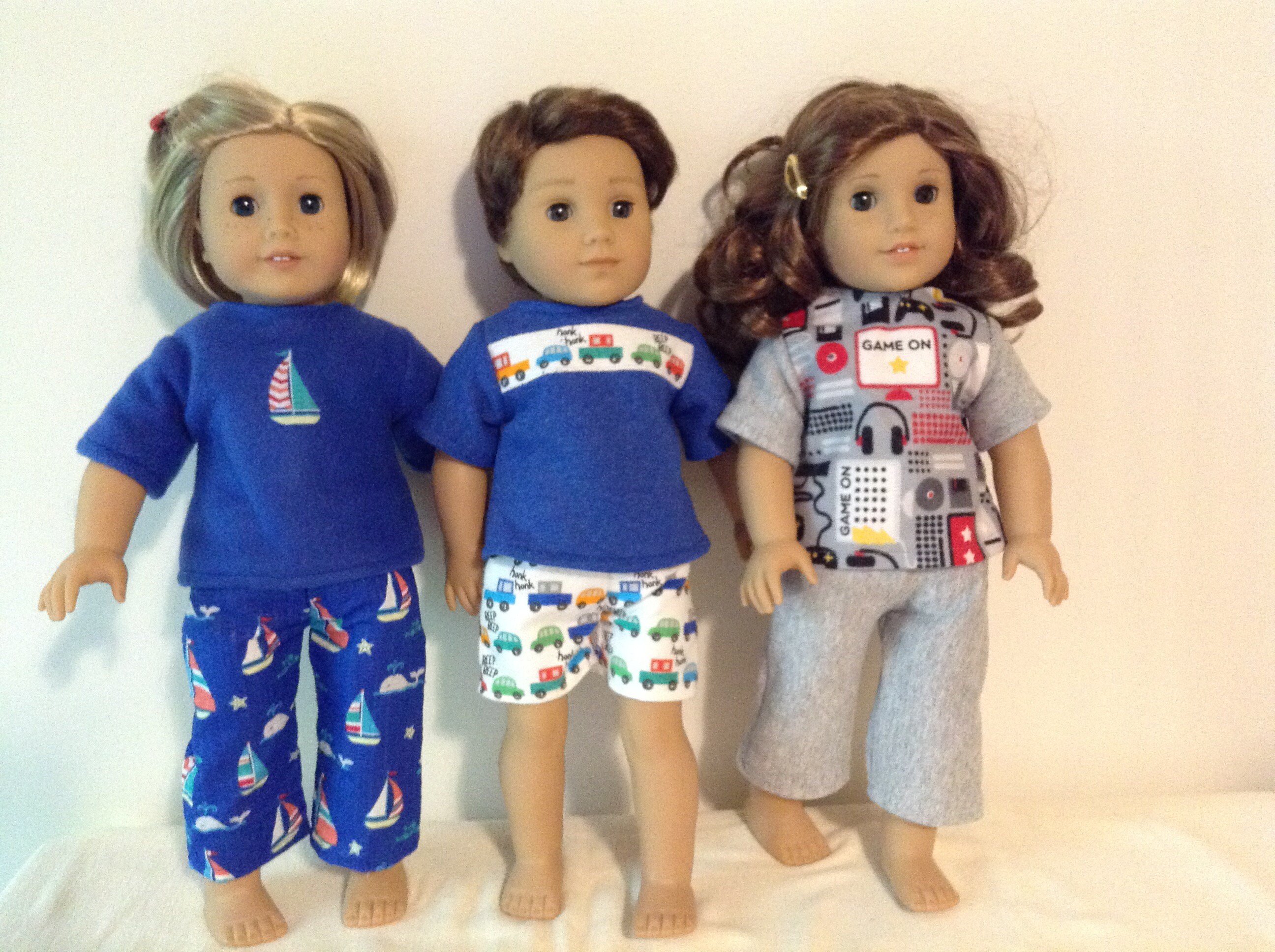american girl doll gaming set