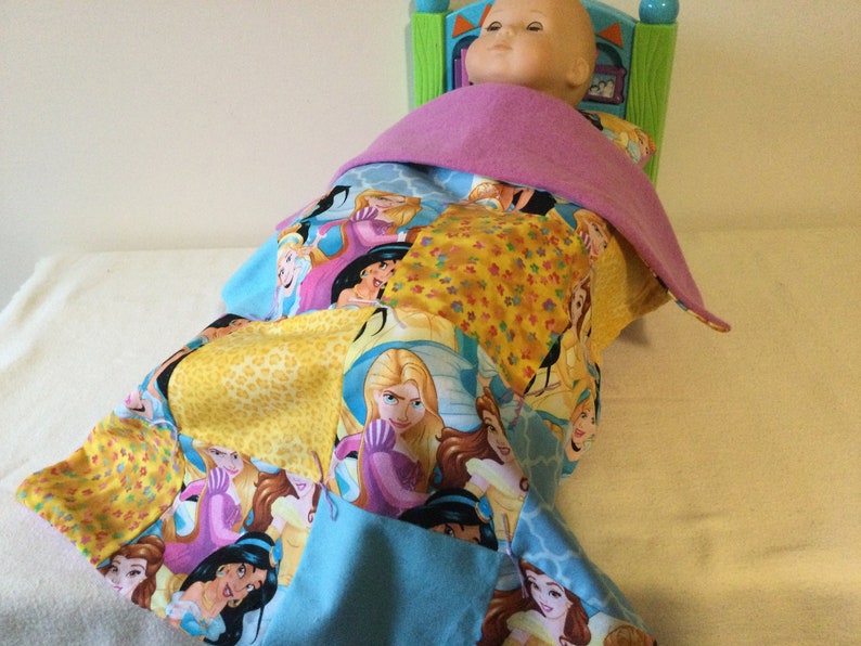 Baby Doll Blanket and Pillow Sets in Princess in Bright Etsy