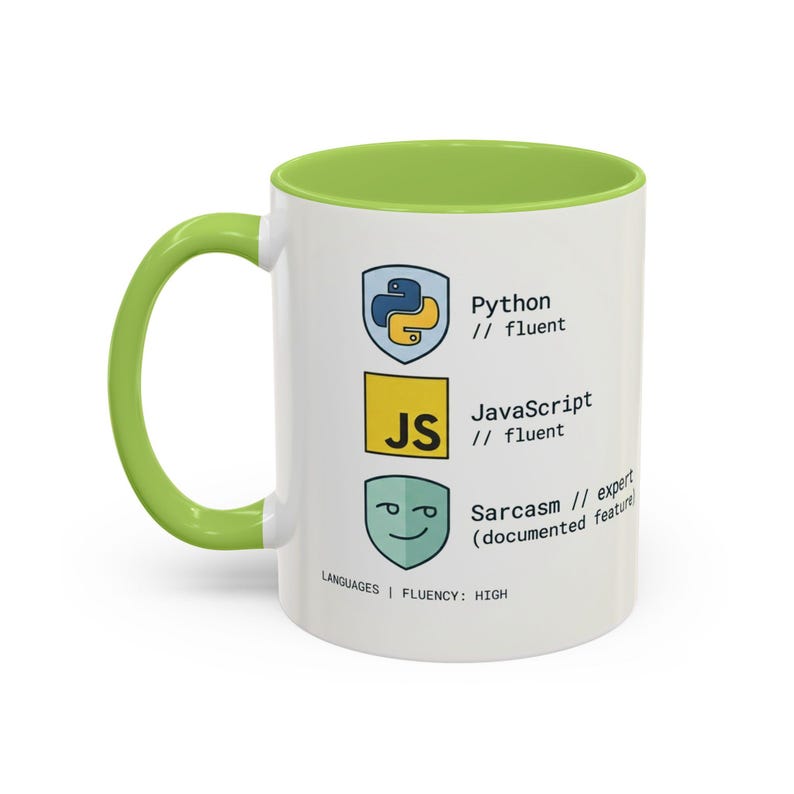 Programmer Mug | Python JavaScript Sarcasm Expert Coder Coffee Cup image 18