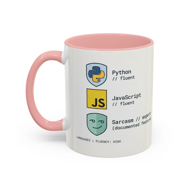 Programmer Mug | Python JavaScript Sarcasm Expert Coder Coffee Cup image 13