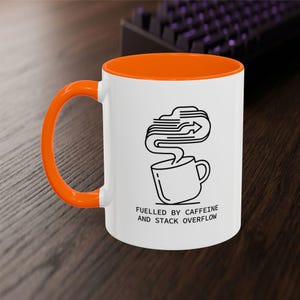 Developer Mug – Caffeine Stack Overflow Line Art Coffee Cup (11 oz or 15 oz) image 15