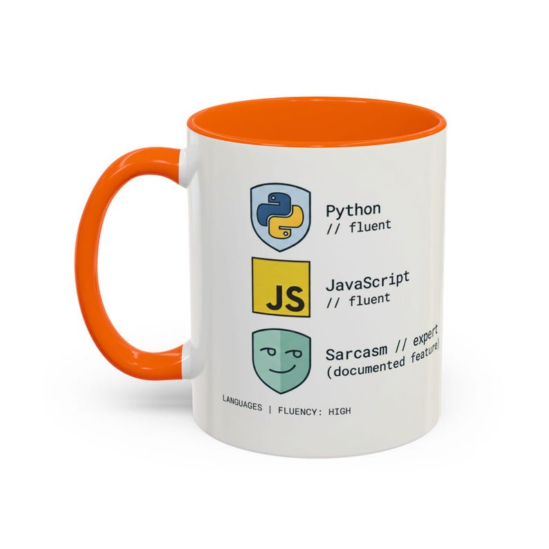 Programmer Mug | Python JavaScript Sarcasm Expert Coder Coffee Cup image 16