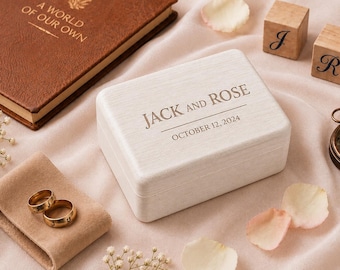 Personalized Wedding Favors Gift Box With Perfume | Bridesmaid Keepsake Anniversary Gift