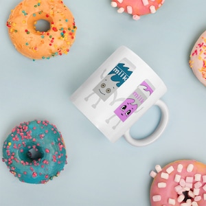 Milk Bottle Carton Mug - Coffee and TV by Blur