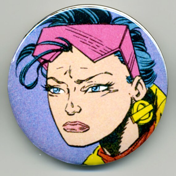 X Men Comic Magnet Or Pinback Buttons Jubilee Rogue Cyclops Etsy