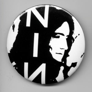 Trent Reznor 1990s Music Magnet or Pinback Button
