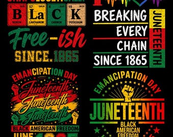 Juneteenth Bundle PNG, Melanin Queen PNG, Black Freedom Designs, African American Woman Clipart, Juneteenth Shirt Sublimation, Black History