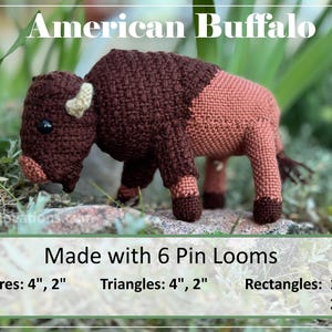 Wzór tkacki Billy Bison Pin Loom