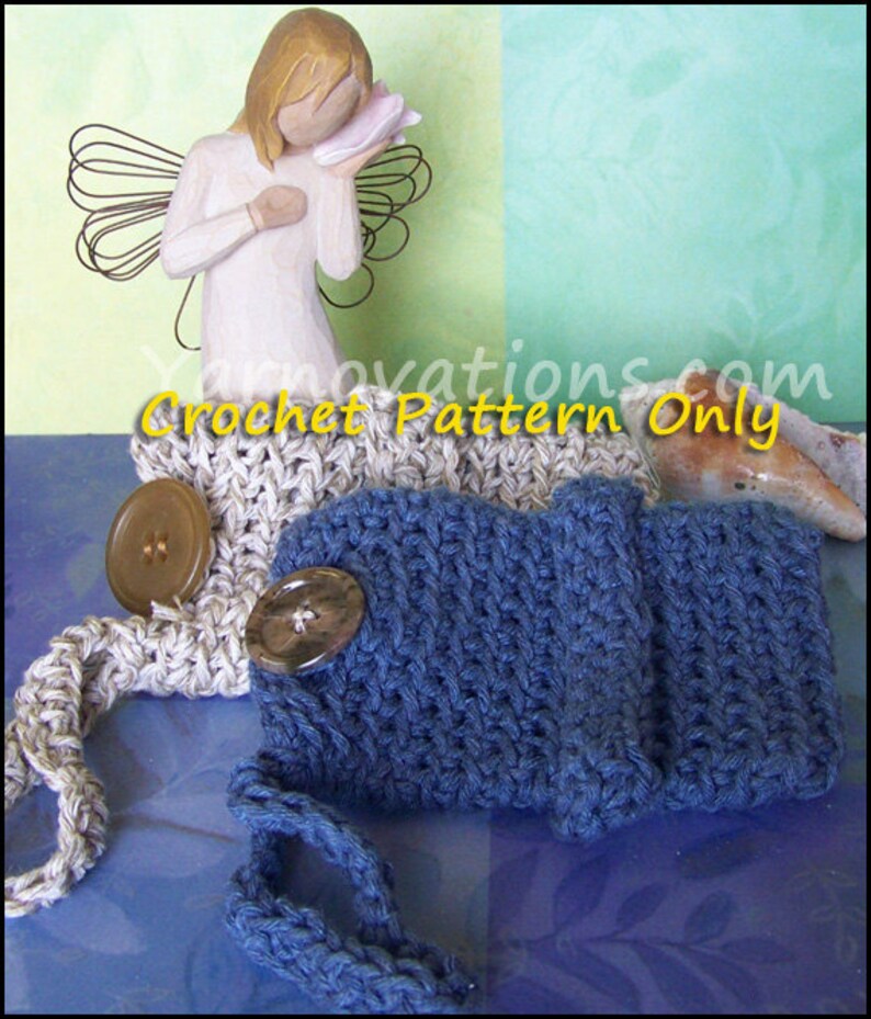 Soap Saver Collection with BONUS: Mary Jane Wash Mitt Crochet Pattern PDF Sachets and Gift Bags image 6
