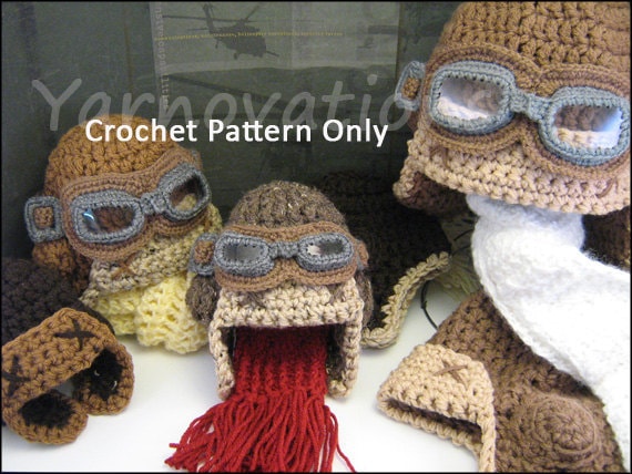 Aviator Patterns.pdf Crochet Aviator Hat Pattern Free