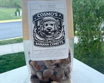 Galletas para perros Cosmo's Comets de plátano, arándano y masa madre