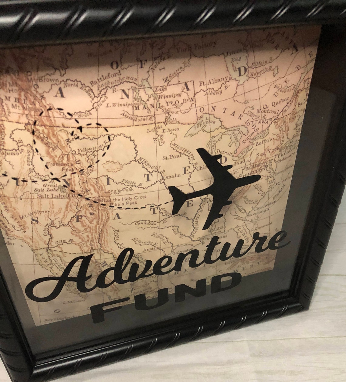 Adventure Fund Shadow Box Printable
