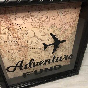 Adventure Fund Shadowbox With Coin Slot, Shadow Box, Display Box ...