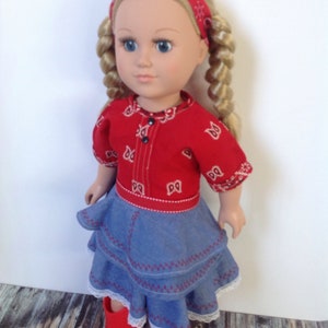 Ranch Style with Two Skirts