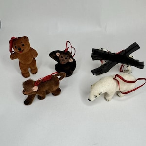Wagner Kunstlerschutz Flocked Animals - Etsy