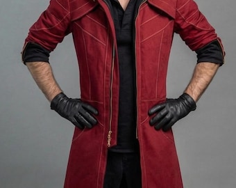 Men’s Wasteland Survival Duster Coat | Hooded Canvas Trench Jacket, Post-Apocalyptic Cosplay Coat & Steampunk Ranger Outfit