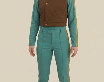 Futuristic Tactical Cosplay Jumpsuit, Sci Fi Military Outfit for Conventions, Fan Events & Photoshoots