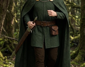 Doctor Doom Inspired Costume Full Set Men Hooded Cape Wool Blend Villain Cosplay Outfit Comic Con Halloween