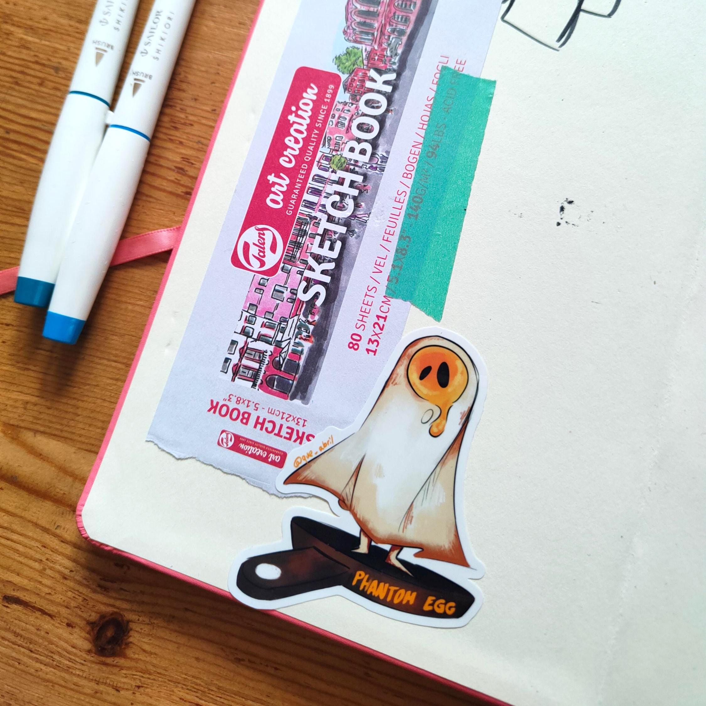 Fantom Sticker Phantom Egg Sticker - Etsy