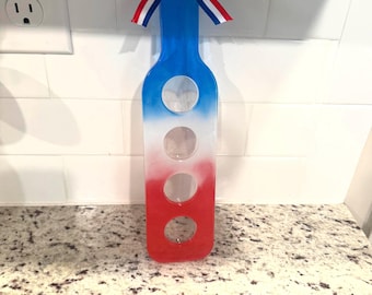 Patriotic Resin Shot Flight Board