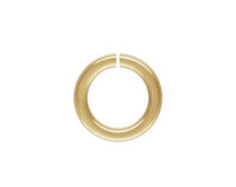 14k Gold Filled 19ga (4mm , 5.5mm) Open Jump Ring