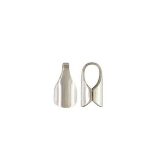 925 Sterling Silver (1.5mm, 2mm, 3mm, 4mm) Round End Cap