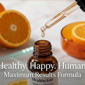 HealthyAsia Super Vitamin C Serum – Sérum facial antiedad, iluminador y reafirmante imagen 3