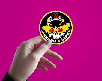 Venture Brothers Hench 4 Life Waterproof Glossy Vinyl Die Cut Sticker