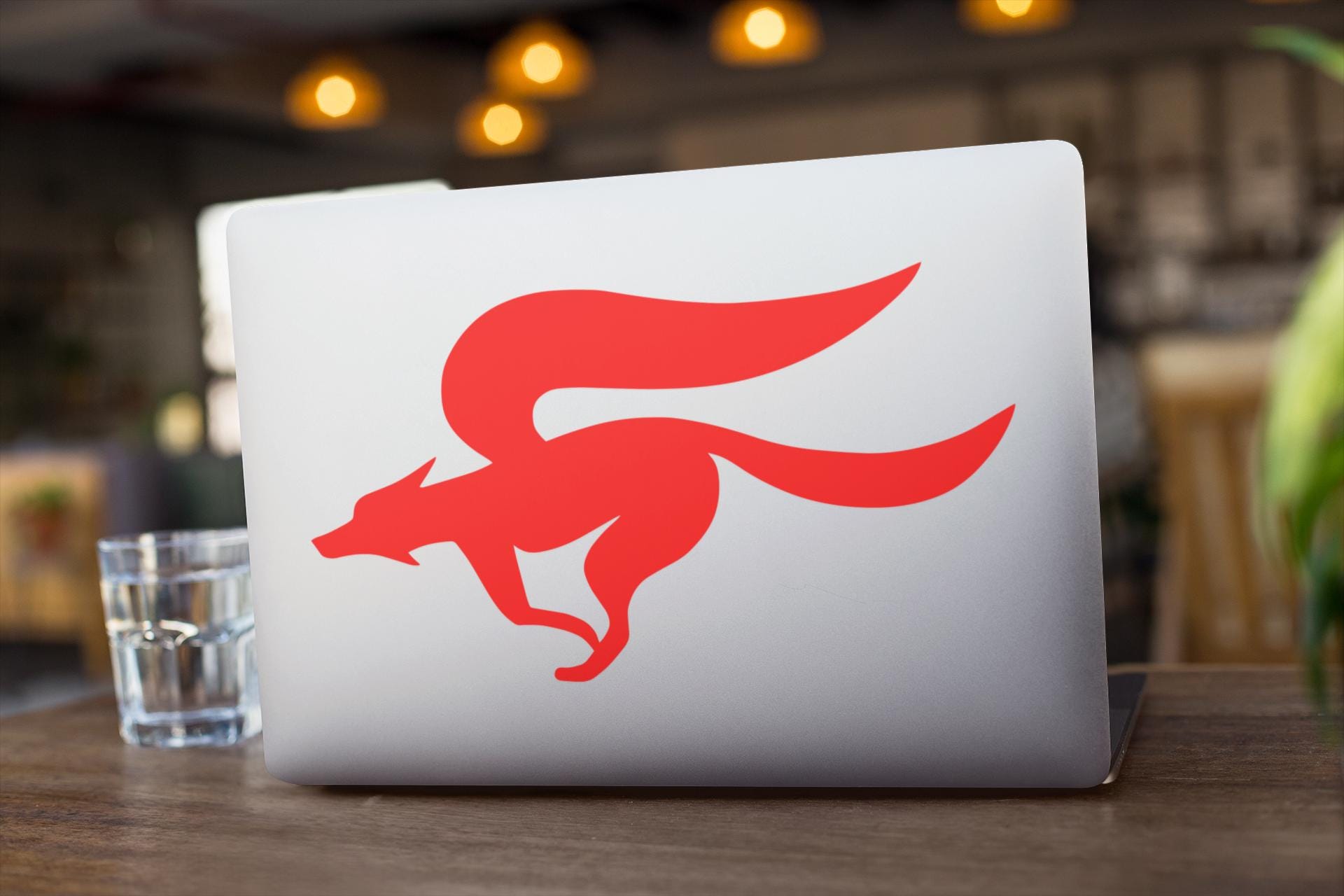 Star Fox Logo Glossy Vinyl Transfer Decal | Outdoor Use, Car