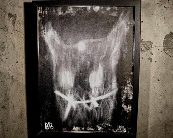 Gh0st - オリジナルキャンバスボード（額装済み）