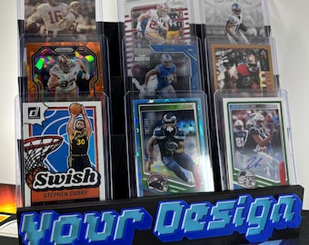 Personalized card stands in various sizes | 3D printed card stands in various sizes and designs