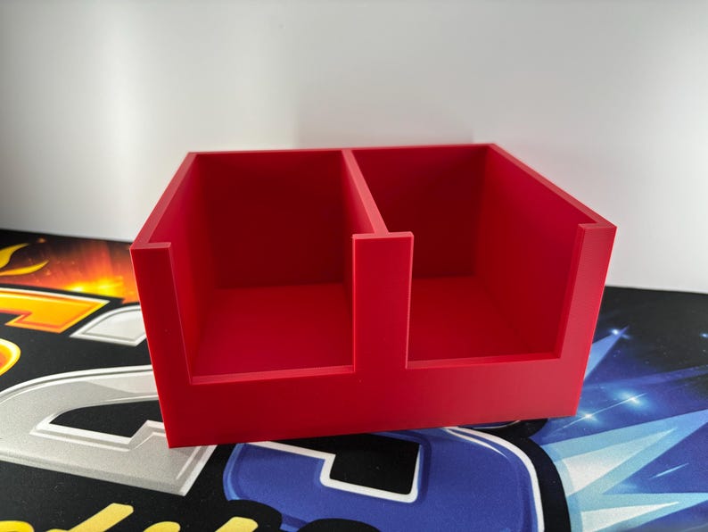 Customizable card box / storage box for cards in toploader, magazine holder and PSA slab formats Mag Holder ohne Des.