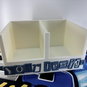 Customizable card box / storage box for cards in toploader, magazine holder and PSA slab formats PSA Slabs mit Des.