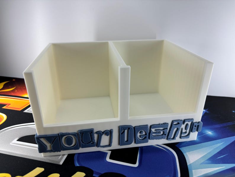 Customizable card box / storage box for cards in toploader, magazine holder and PSA slab formats PSA Slabs mit Des.