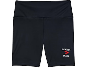 Womens Essential MIDNIGHT BLACK Workout Shorts | Identity > Image | Unmasked Supply Co