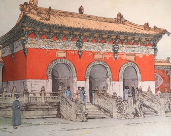 Yoshida Hiroshi – Hokuryo (Pencil Signed, Jizuri Seal)