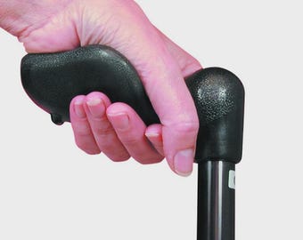 Adjustable Fischer Handle Walking Stick: Ergonomic Grip, Stability Aid (640-940mm)