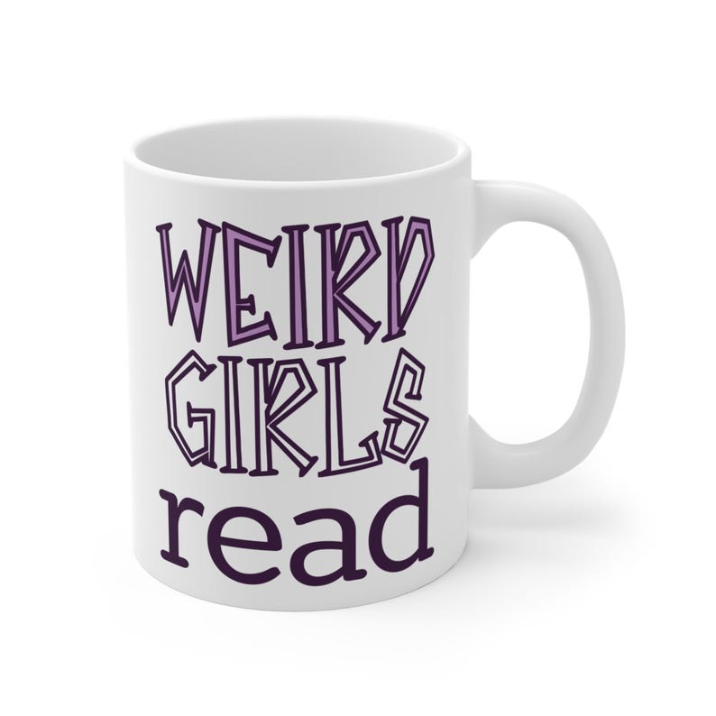 Taza de café "Weird Girls Read" / Taza de café Accent de 325 ml (11 oz) imagen 2