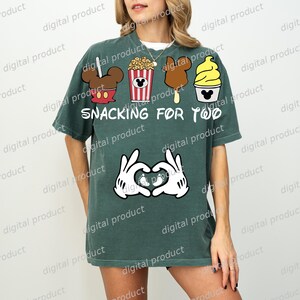 Mickey Mouse PNG, Disney Snacks Clipart, Mickey Treats Sublimation Design, Retro Disney Food DTF, Mickey Hands Digital Download image 6