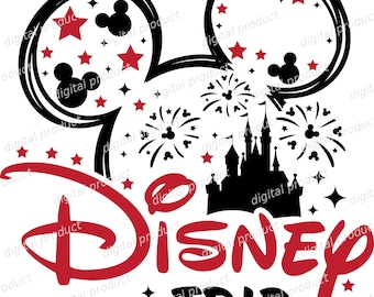 Mickey Mouse PNG, Mickey Mouse Clipart, Mickey Vacation PNG, Mickey Silhouette PNG, Mickey Head Sublimation Design, Mickey Trip Download