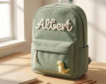 Mochila infantil personalizada / Mochila para libros infantil personalizada / Mochila escolar preescolar con nombre | Mochila para libros infantil