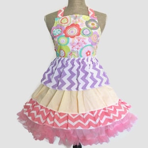 Kitchen apron for women, Apron for Cooking, Baking Apron, Cute Apron