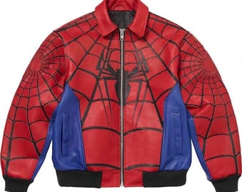 別珍 レーシングジャケット キッズ スパイダーマン USA Jh Design