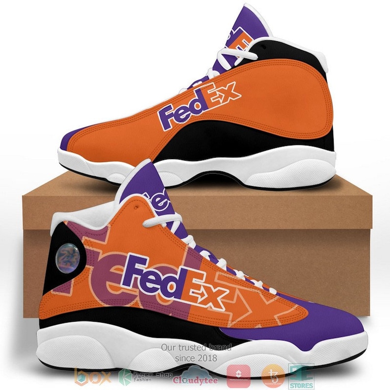 Fedex Express Orange White J13 Shoes for Postal Worker Fedex Etsy